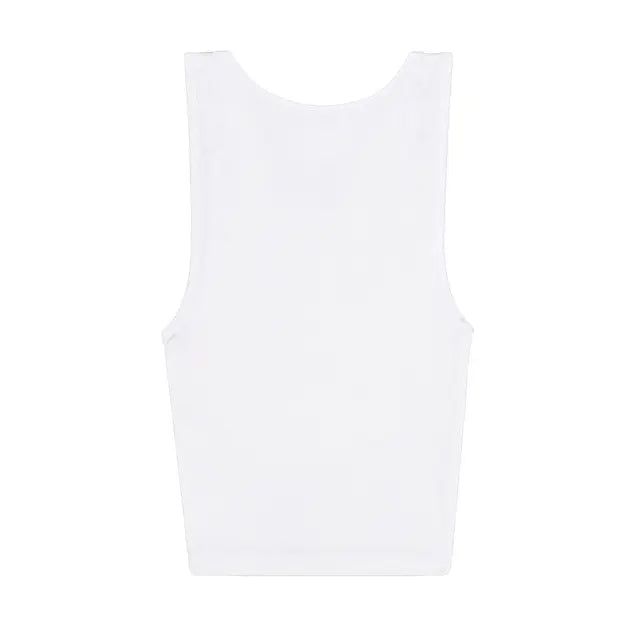 Los Angeles Apparel 2x1 Rib Crop Tank