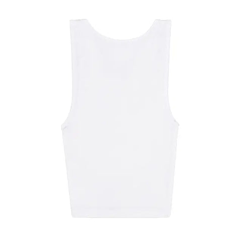 Los Angeles Apparel 2x1 Rib Crop Tank