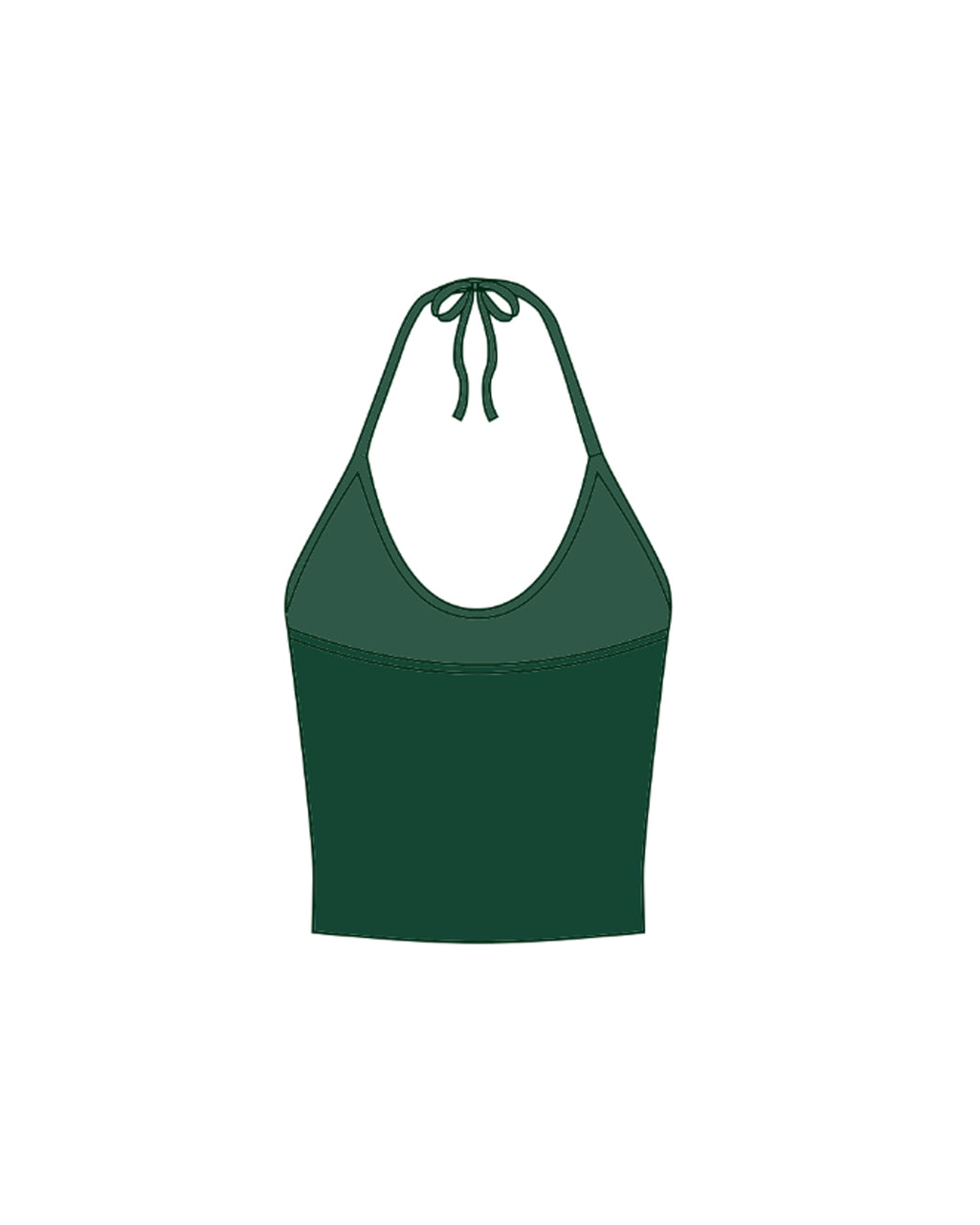 H3G-1686 - University of Miami - Wellness Society - Halter Tank
