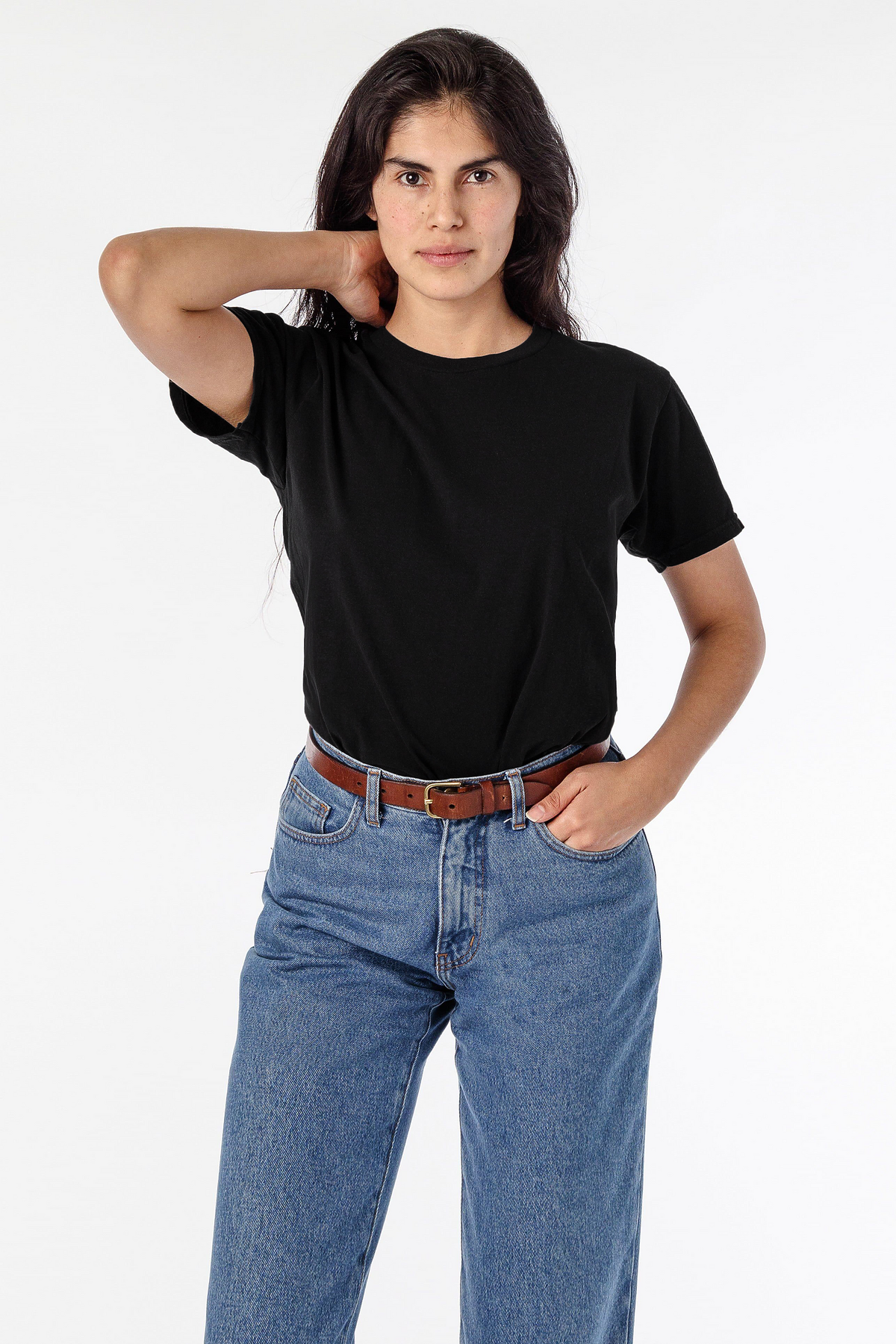 Los Angeles Apparel - Garment Dyed Boyfriend Tee - 2802GD