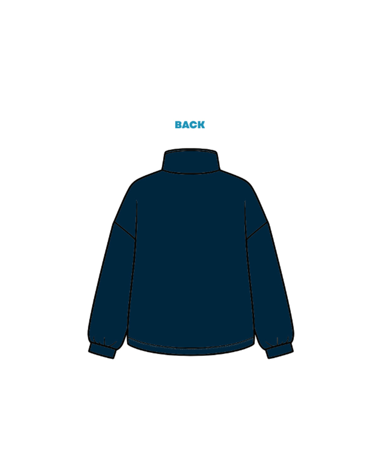 H3G-1223 - Michigan State University - Pi Beta Phi - Quarter Button Mockneck