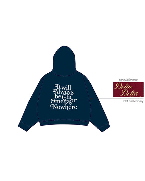 H3G-0724 - University of Pennsylvania - Chi Omega - HOODIE