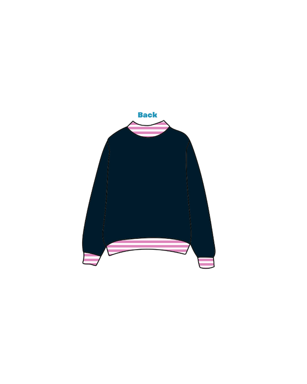 H3G-2805 - Northern Kentucky University - Delta Gamma - Mockneck