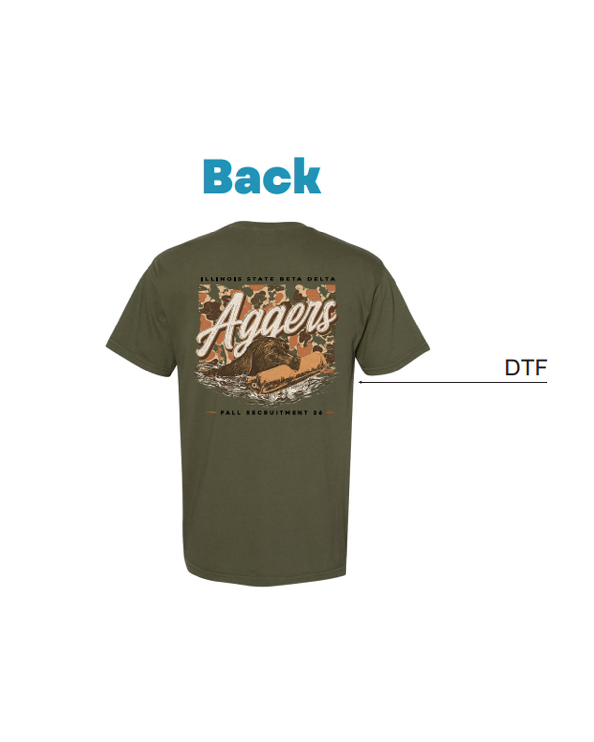 H3G-2008 - Illinois State University - Alpha Gamma Rho - T-Shirts