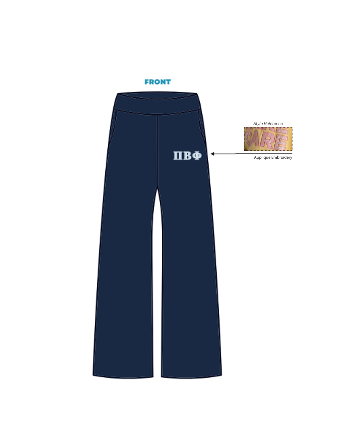 H3G-2780 Drury University - Pi Beta Phi - SWEATPANTS