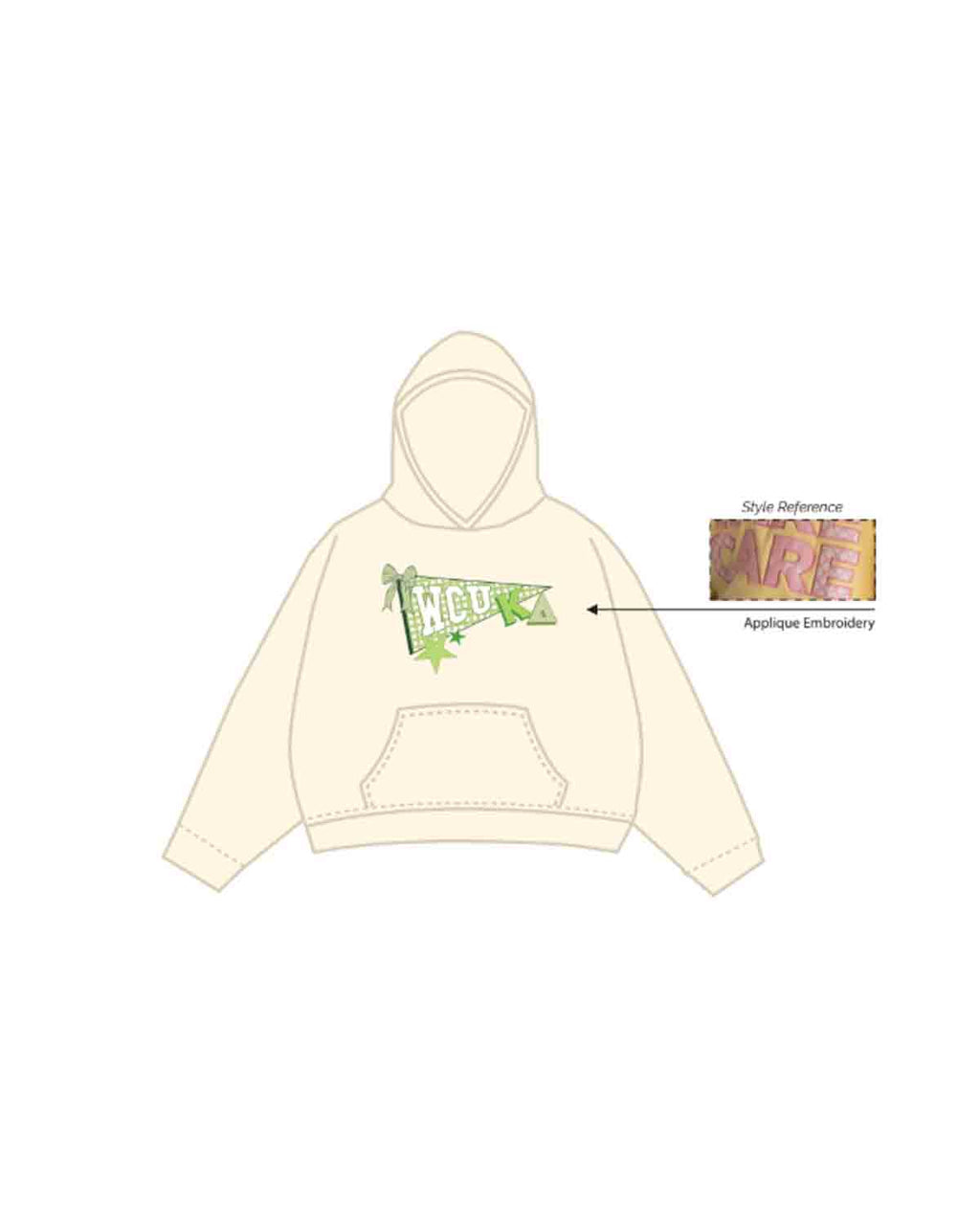 HG-1984 - West Chester University - Kappa Delta - Hoodie