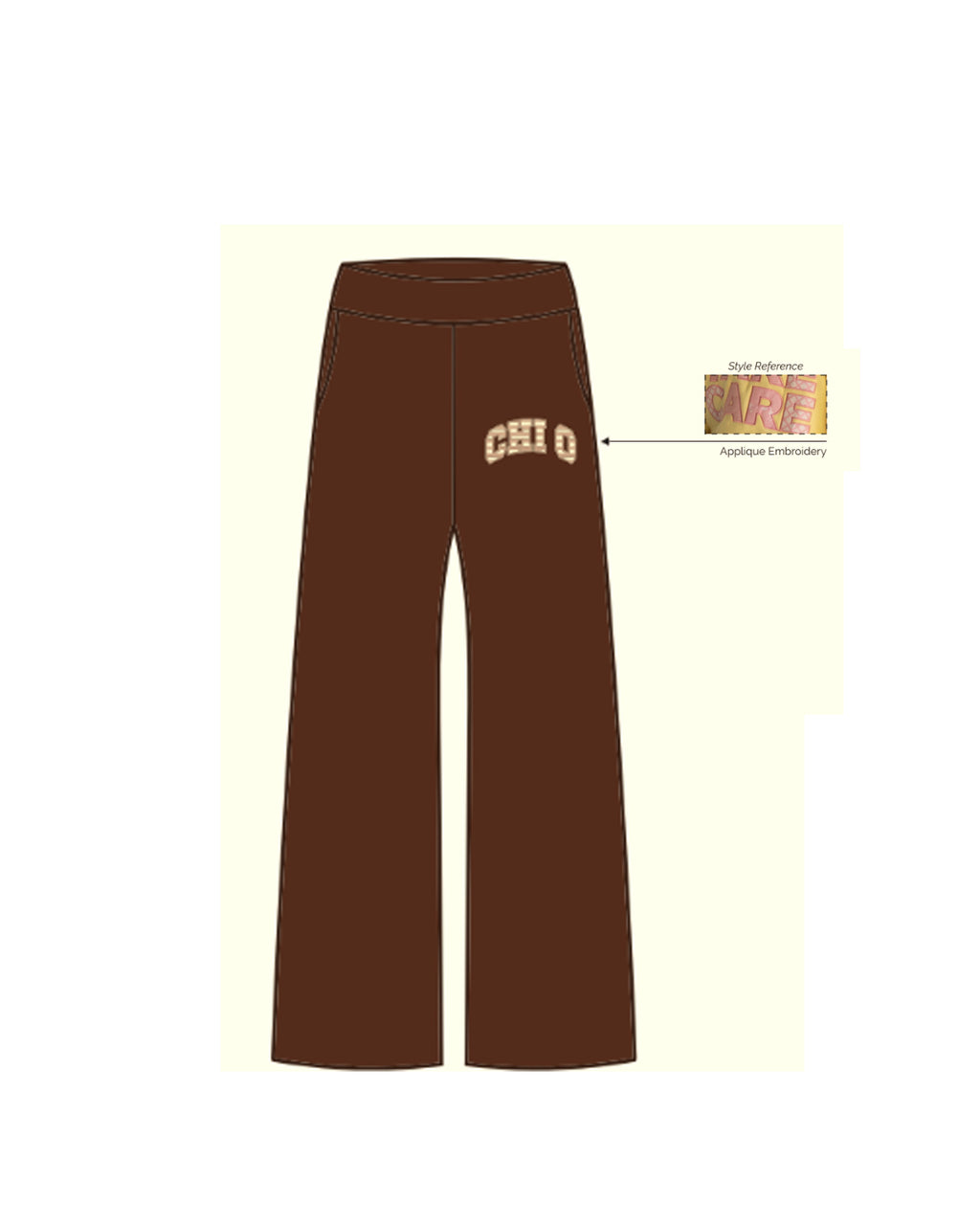 H3G-2415 University of Rhode Island - Chi Omega - SWEATPANTS