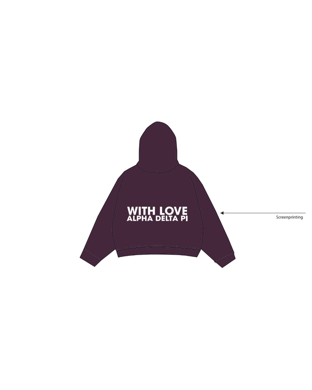 H3G-2571 - Northern Arizona University -· Alpha Delta Pi - HOODIE