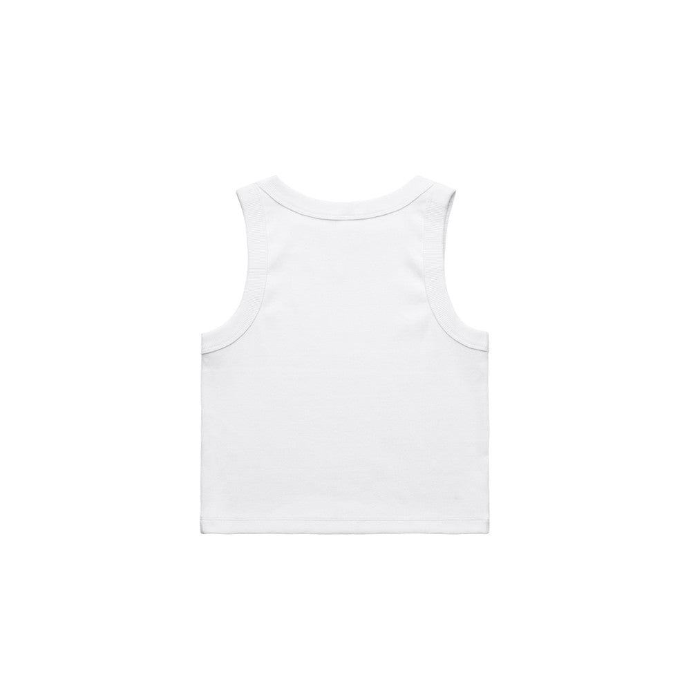 Wo's Organic Rib Crop Tank 4064G