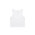 Wo's Organic Rib Crop Tank 4064G