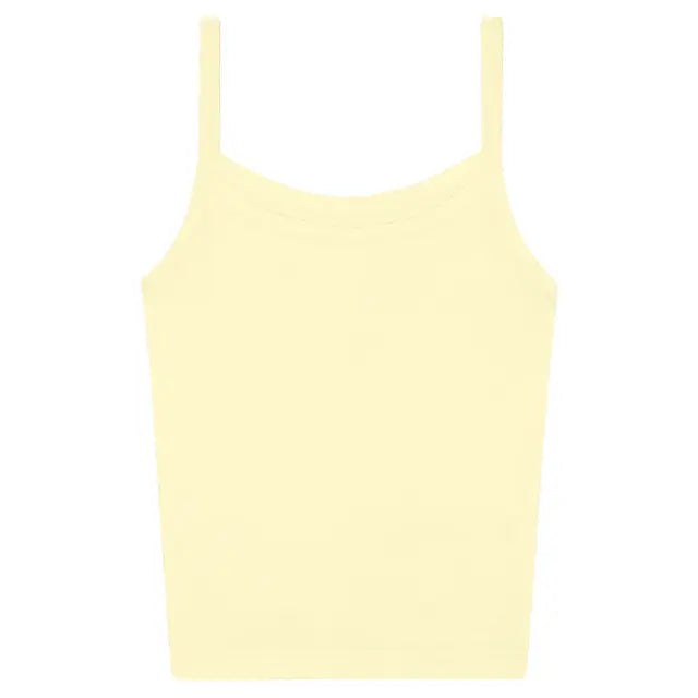 Los Angeles Apparel Baby Rib Spaghetti Tank