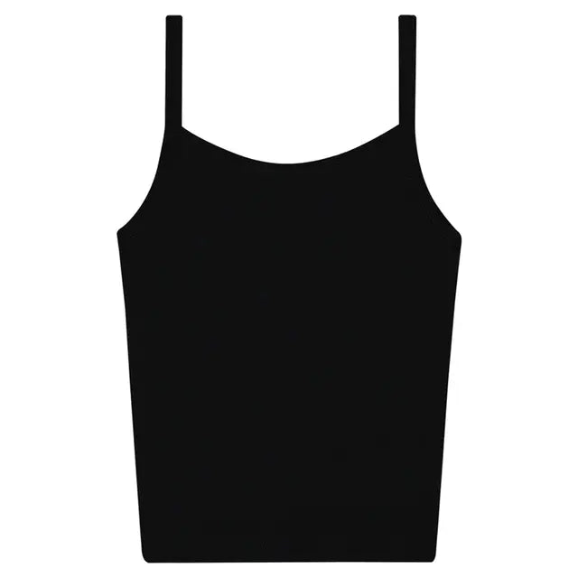 Los Angeles Apparel Baby Rib Spaghetti Tank