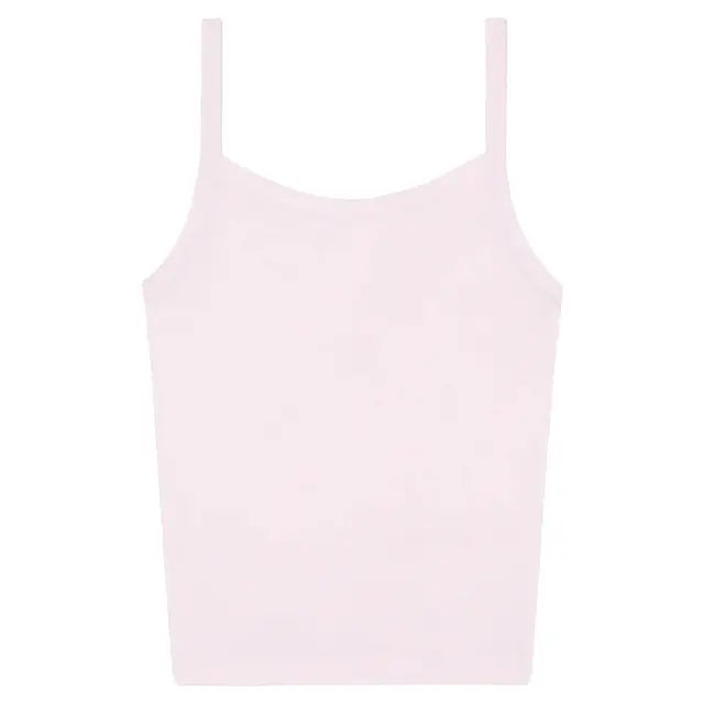 Los Angeles Apparel Baby Rib Spaghetti Tank