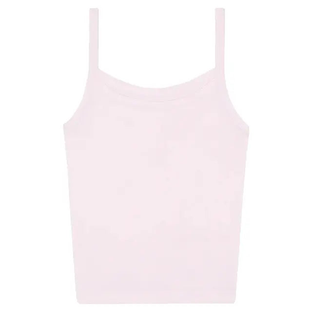 Los Angeles Apparel Baby Rib Spaghetti Tank