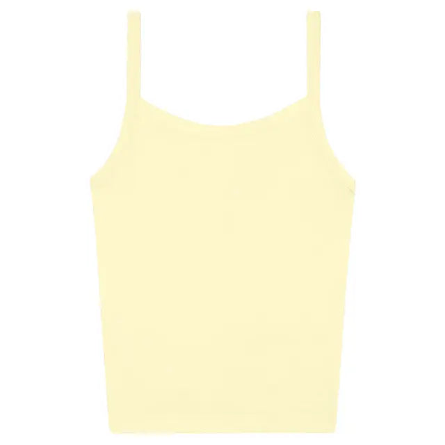 Los Angeles Apparel Baby Rib Spaghetti Tank