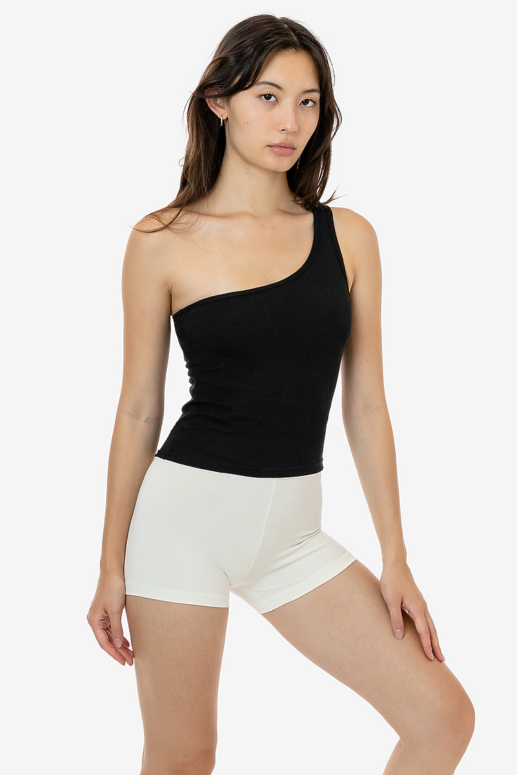 43089 Baby Rib One Shoulder Top