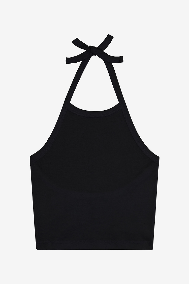 43091 Baby Rib Halter Top