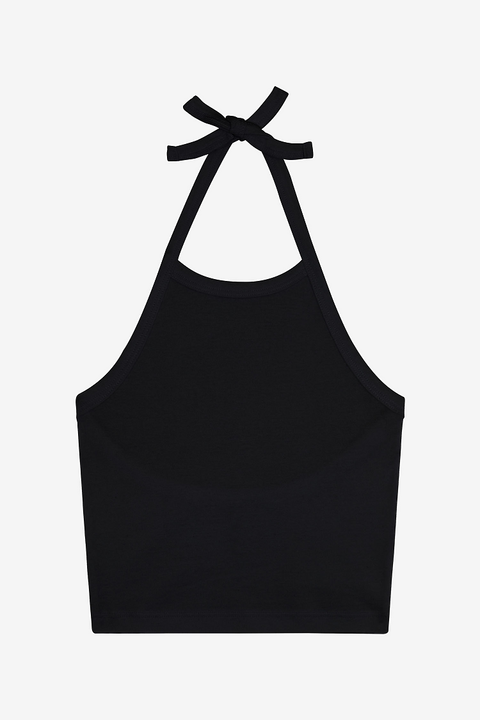 43091 Baby Rib Halter Top