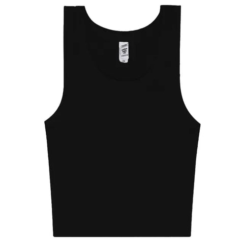 Los Angeles Apparel Sporty Baby Rib Crop Tank
