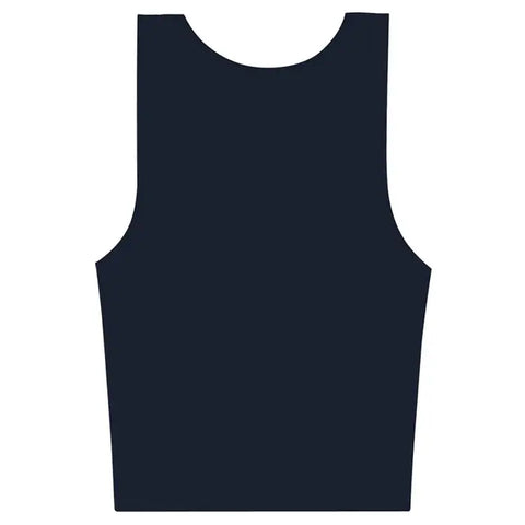 Los Angeles Apparel Sporty Baby Rib Crop Tank