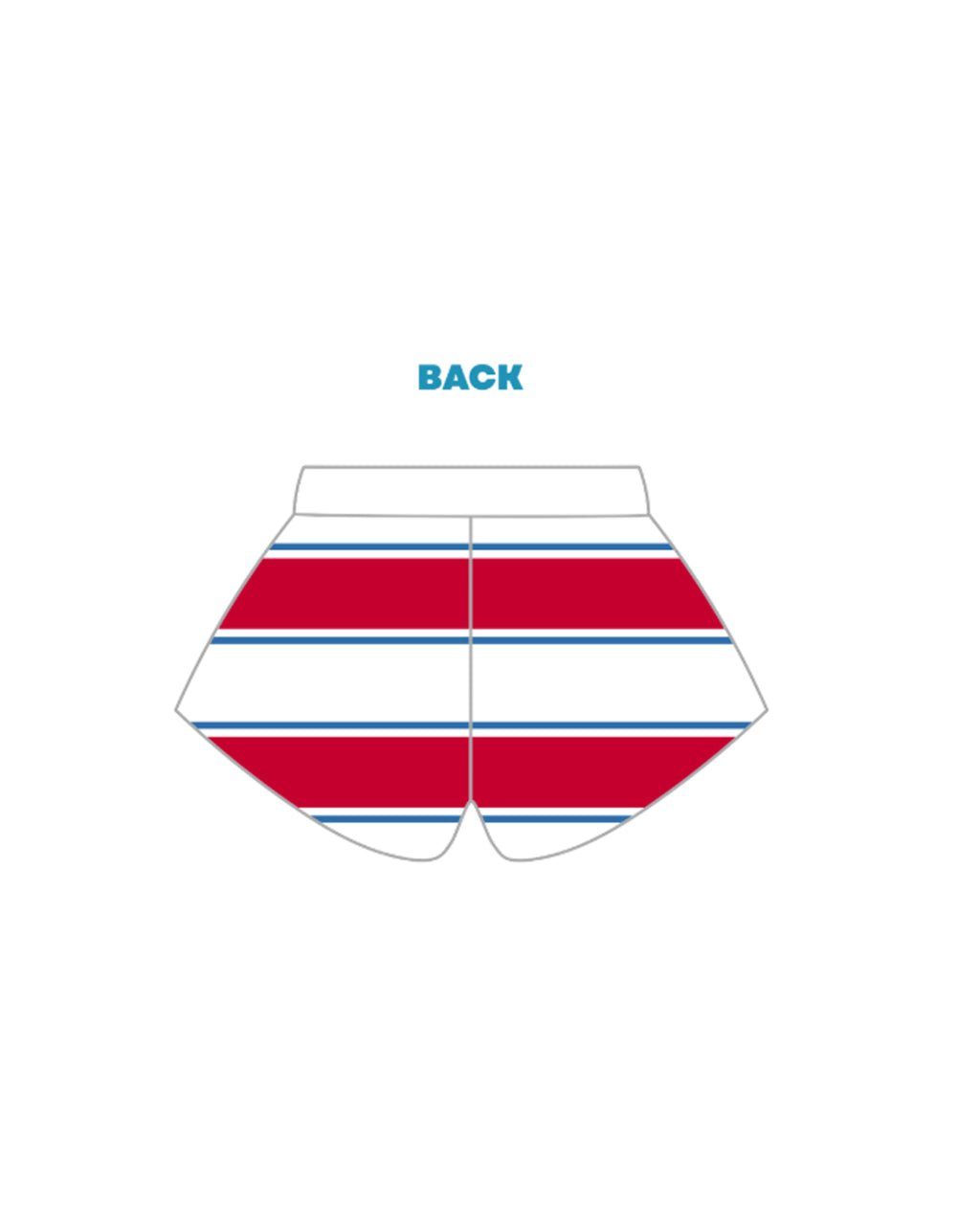 H3G-1448 - University of Mississippi - Chi Omega - Shorts