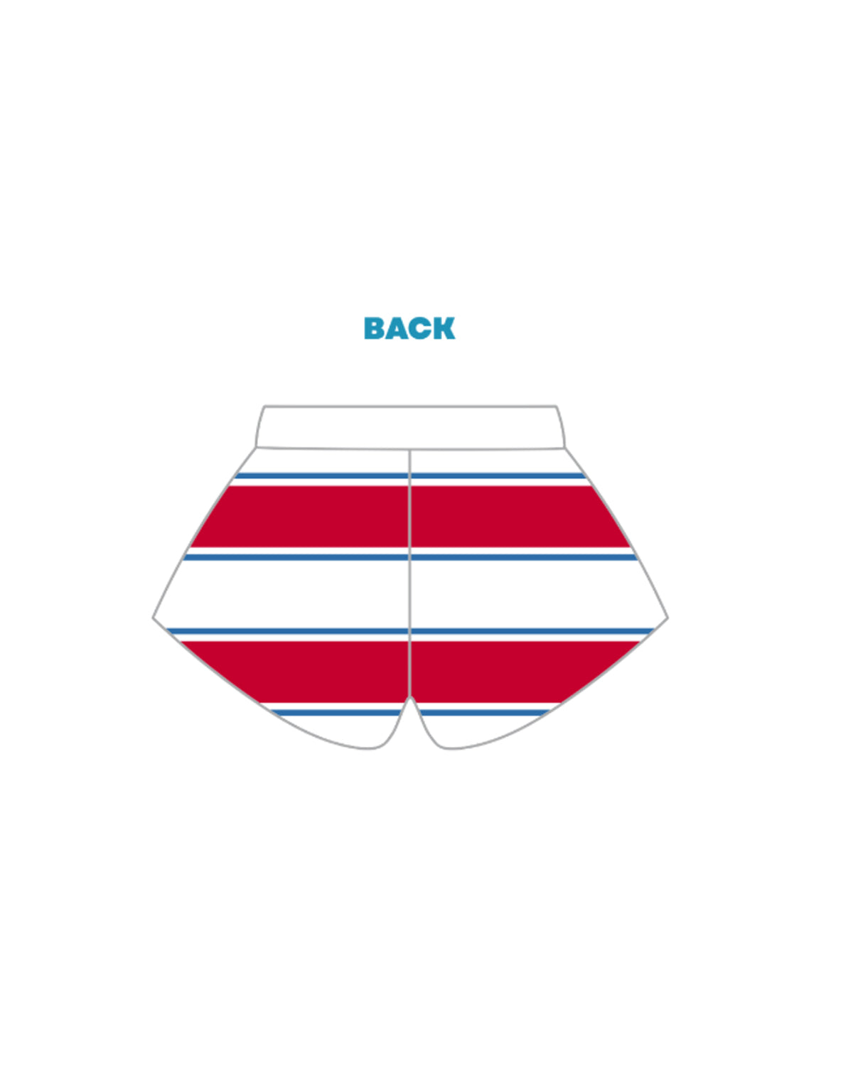 H3G-1448 - University of Mississippi - Chi Omega - Shorts