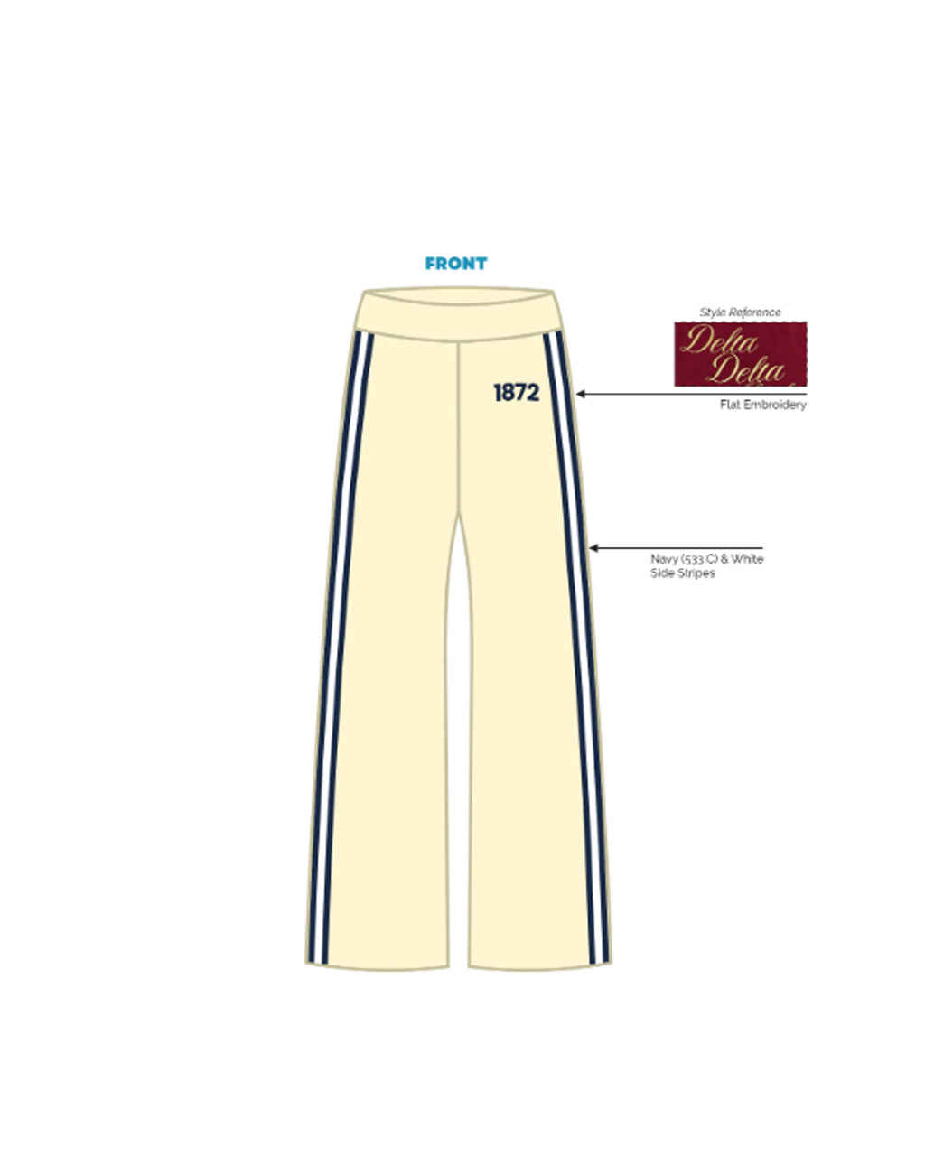 H3G-2264 - University of Maryland - Alpha Phi - Sweatpants