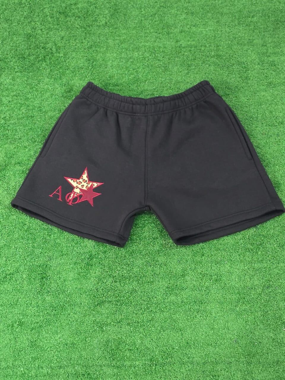 Alpha Phi Black Shorts