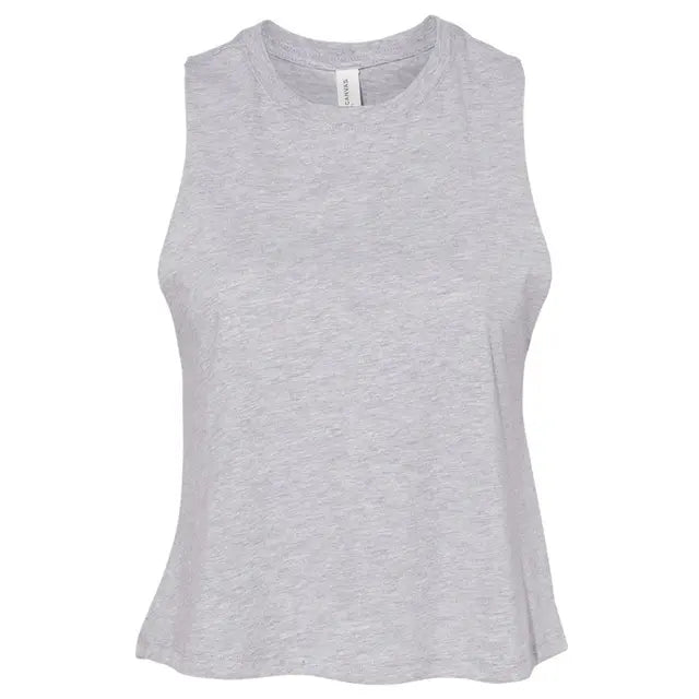 Bella + Canvas Women's Racerback Cropped Tank