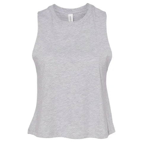 Bella + Canvas Women's Racerback Cropped Tank