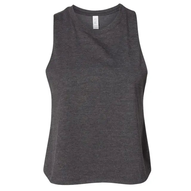 Bella + Canvas Women's Racerback Cropped Tank