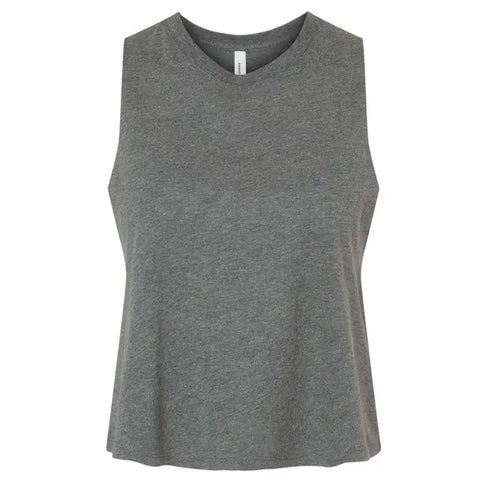 Bella + Canvas Women's Racerback Cropped Tank