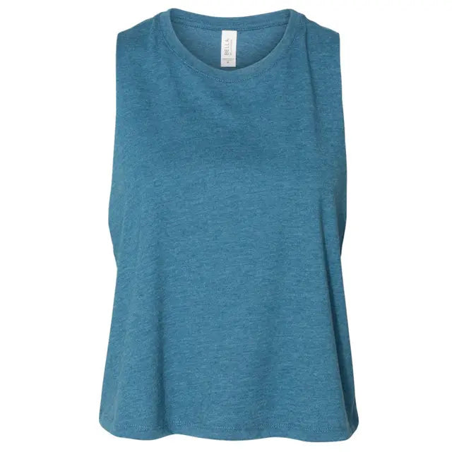 Bella + Canvas Women's Racerback Cropped Tank