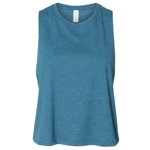 Bella + Canvas Women's Racerback Cropped Tank