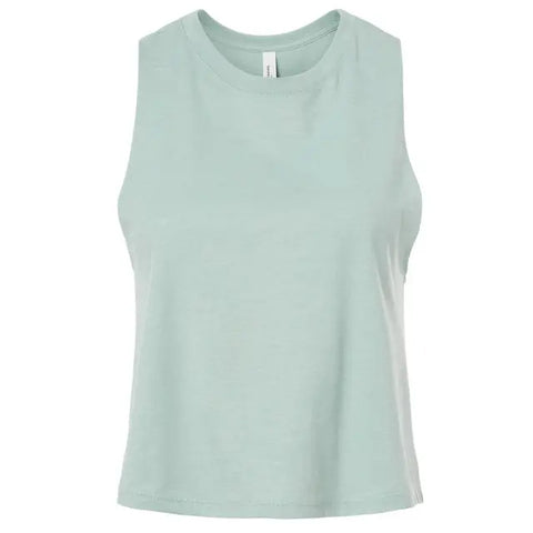 Bella + Canvas Women's Racerback Cropped Tank