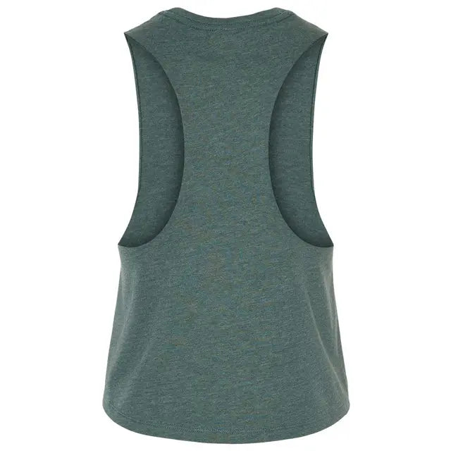 Bella + Canvas Women's Racerback Cropped Tank