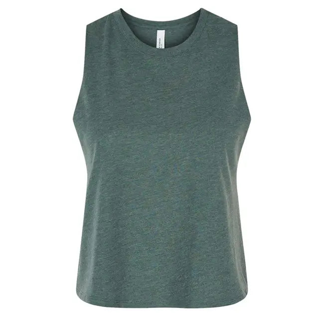 Bella + Canvas Women's Racerback Cropped Tank