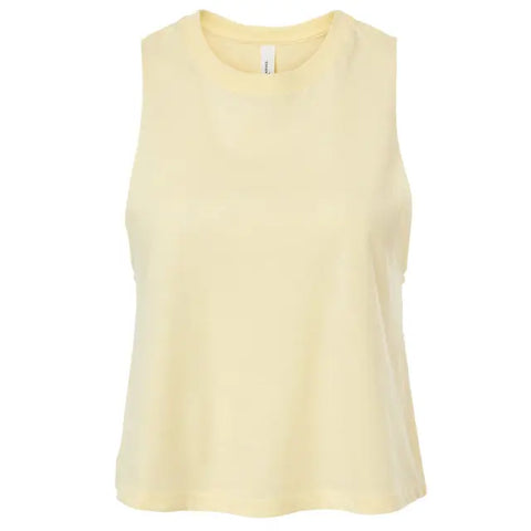 Bella + Canvas Women's Racerback Cropped Tank