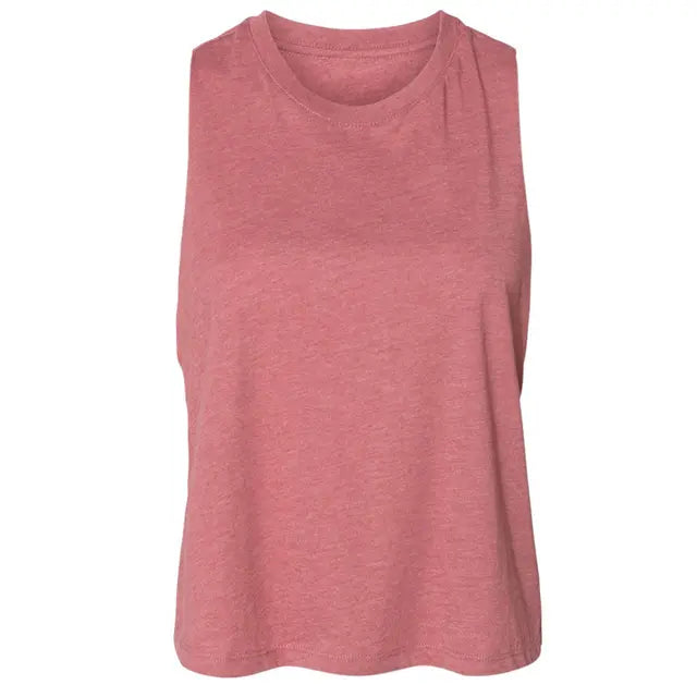 Bella + Canvas Women's Racerback Cropped Tank