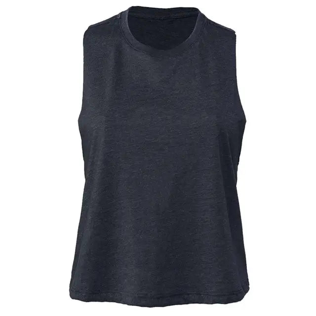 Bella + Canvas Women's Racerback Cropped Tank
