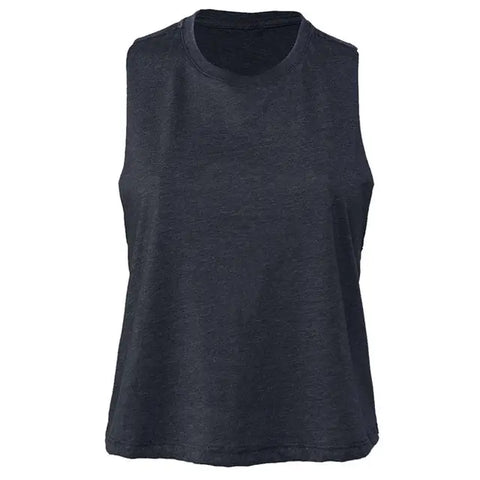 Bella + Canvas Women's Racerback Cropped Tank