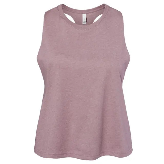 Bella + Canvas Women's Racerback Cropped Tank