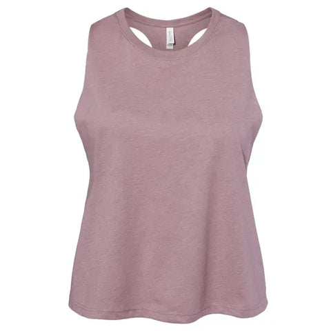 Bella + Canvas Women's Racerback Cropped Tank