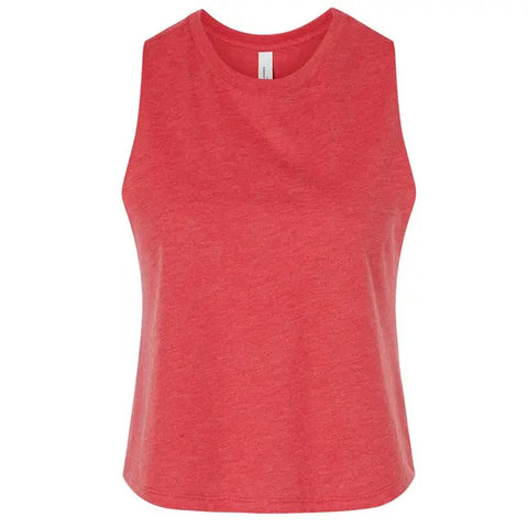 Bella + Canvas Women's Racerback Cropped Tank