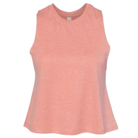 Bella + Canvas Women's Racerback Cropped Tank