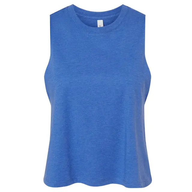 Bella + Canvas Women's Racerback Cropped Tank