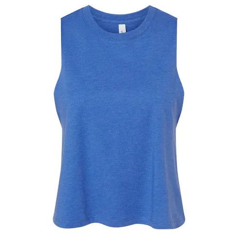 Bella + Canvas Women's Racerback Cropped Tank