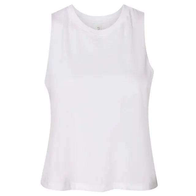 Bella + Canvas Women's Racerback Cropped Tank