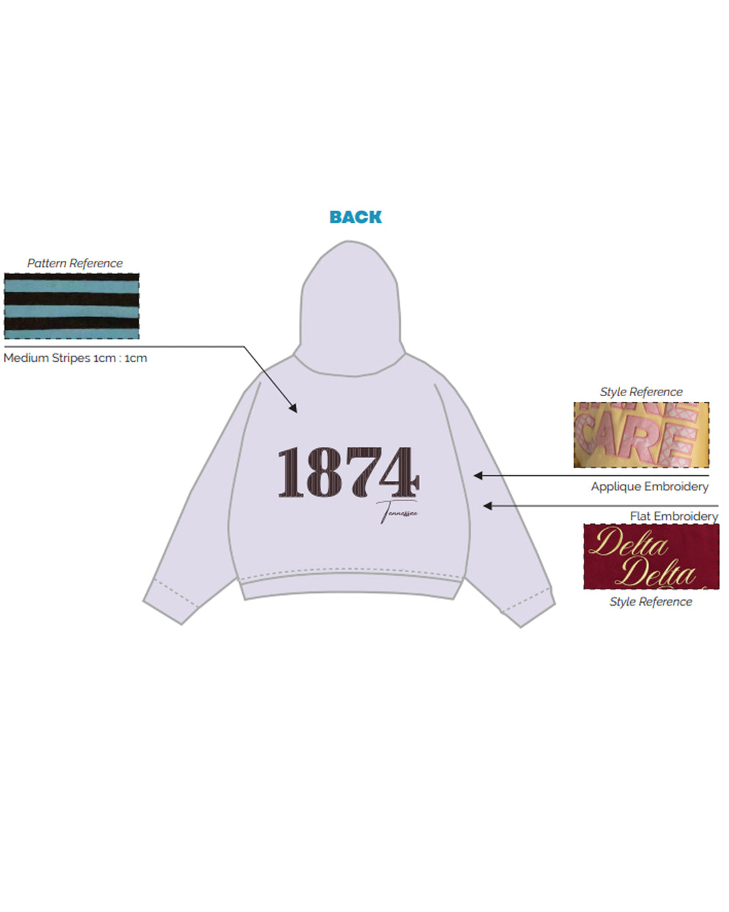 H3G-2319 - University of Tennessee - Sigma Kappa - Hoodie