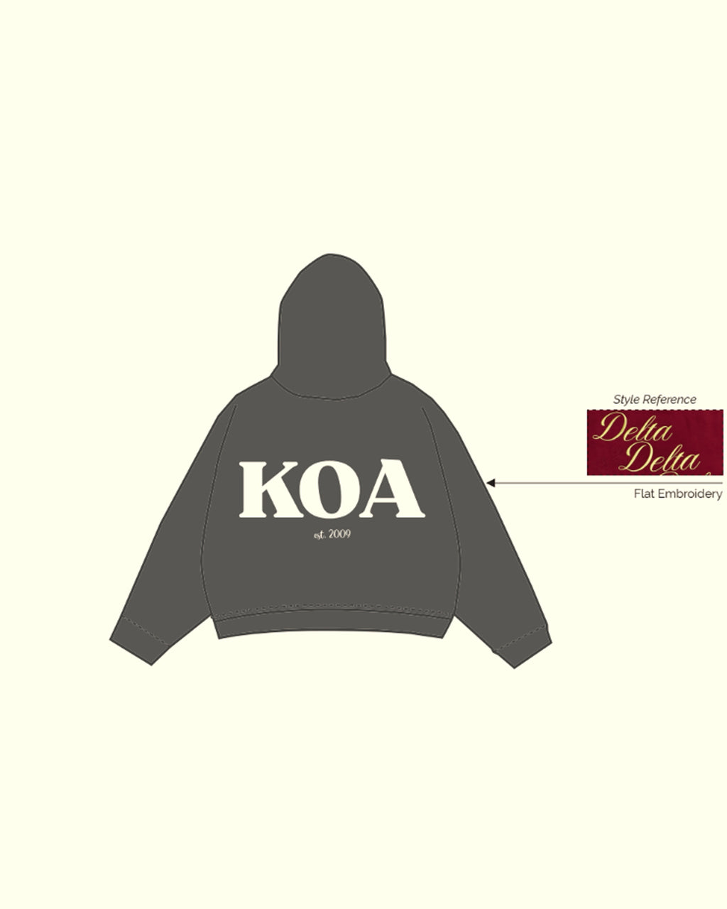 H3G-2440 - University of Michigan - Kappa Omega Alpha/Club - HOODIE